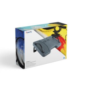 TooQ Reposapiés Ajustable en Inclinación, Gris TooQ Reposapiés Ajustable en Inclinación, Gris