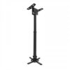 TooQ SOPORTE UNIVERSAL DE TECHO GIRATORIO 360º E INCLINABLE PARA PROYECTOR NEGRO TooQ SOPORTE UNIVERSAL DE TECHO GIRATORIO 360º E INCLINABLE PARA PROYECTOR NEGRO