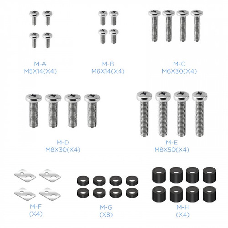 TooQ Soporte de Pared Inclinable para Monitor / TV LCD, Plasma de 60-100, Negro - Imagen 5