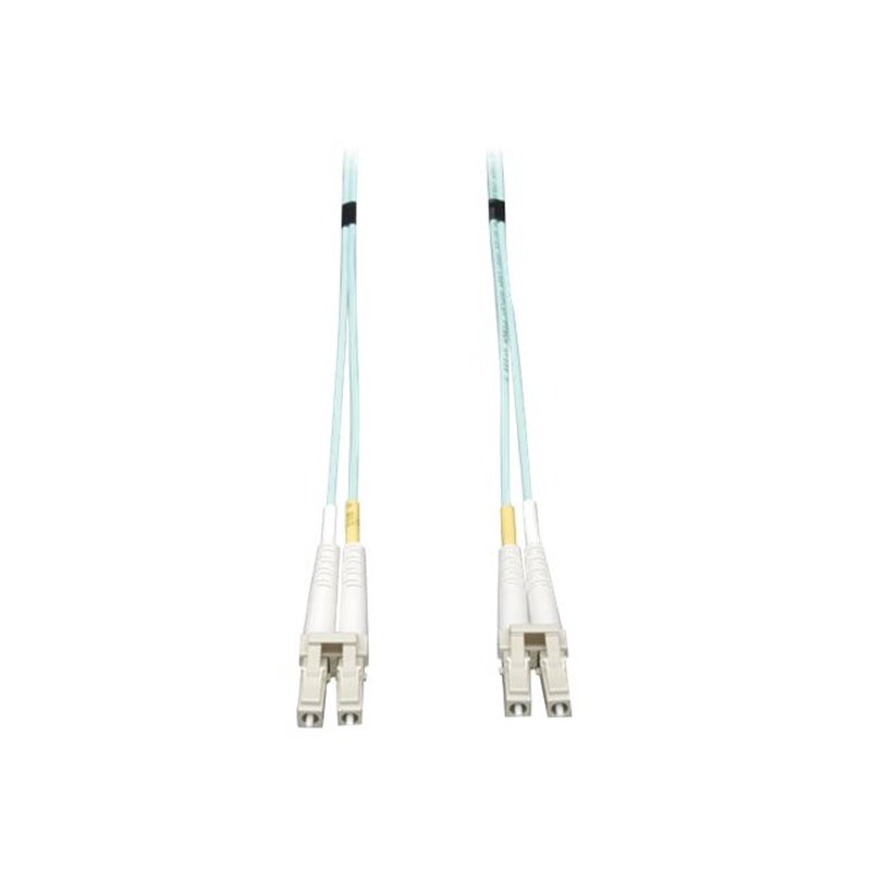 Tripp Lite N820-03M Cable Patch de Fibra Dúplex Multimodo 50/125 OM3 LSZH de 10Gb (LC/LC), Aguamarina, 3M [9.84 pies]