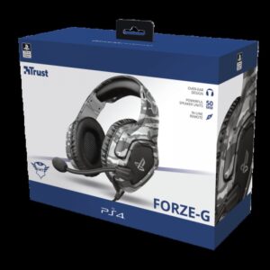 Trust GXT 488 Forze PS4 Auriculares Alámbrico Diadema Juego Negro, Gris Trust GXT 488 Forze PS4 Auriculares Alámbrico Diadema Juego Negro, Gris