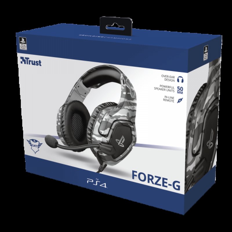 Trust GXT 488 Forze PS4 Auriculares Alámbrico Diadema Juego Negro, Gris Trust GXT 488 Forze PS4 Auriculares Alámbrico Diadema Juego Negro, Gris - Imagen 7