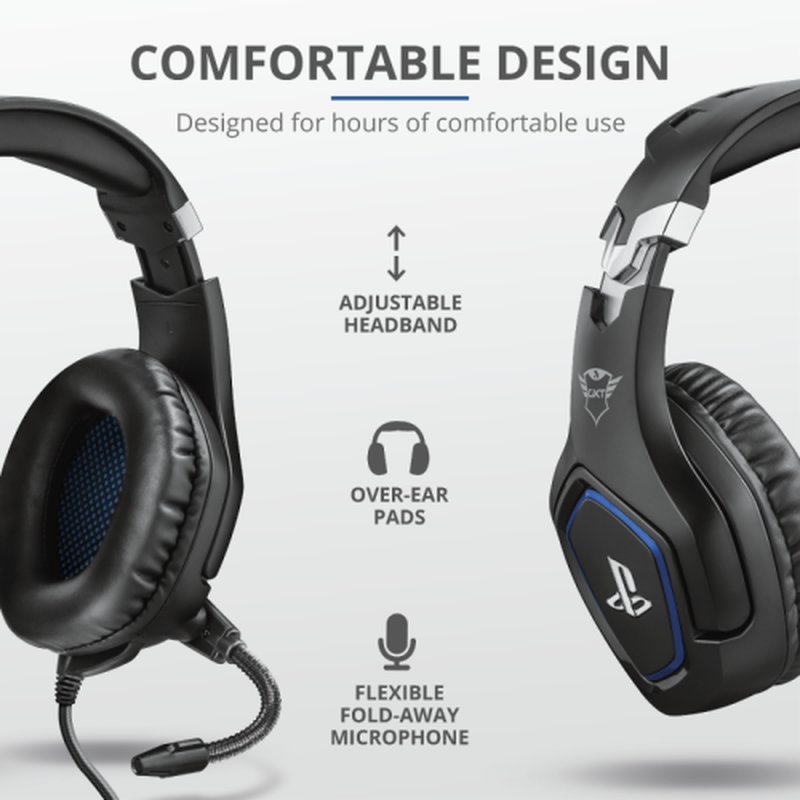 Trust GXT 488 Forze PS4 Auriculares Alámbrico Diadema Juego Negro - Imagen 11