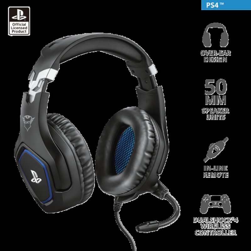 Trust GXT 488 Forze PS4 Auriculares Alámbrico Diadema Juego Negro - Imagen 12