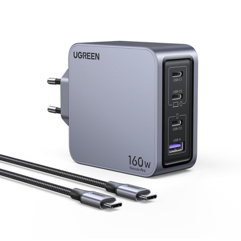 UGREEN 2USBA 2USBC 65W DESKTOP FAST CHARGER UGREEN 2USBA 2USBC 65W DESKTOP FAST CHARGER - Imagen 2