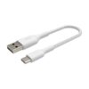 USB-A to USB-C Cable Braided 3M White