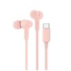 USB-C EARBUDS W/ADJUSTABLE PINK