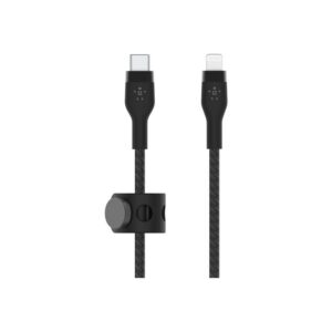 USB-C TO LTG BRAID SIL 1M BLK APL