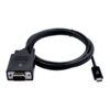 V7 V7UCVGA-2M VGA (D-Sub) USB Tipo C Negro