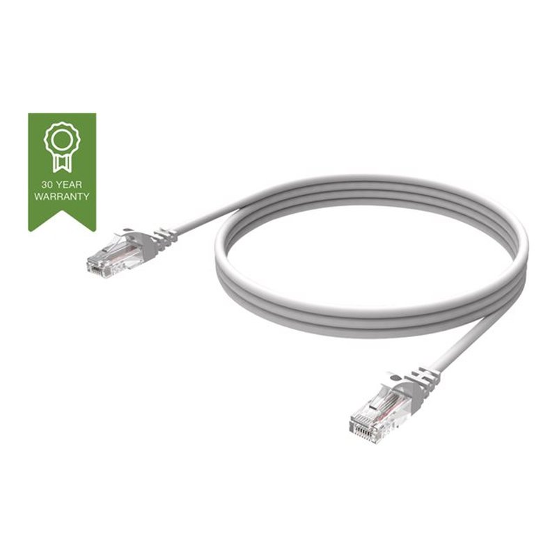 VISION 3m White CAT6 UTP cable VISION 3m White CAT6 UTP cable
