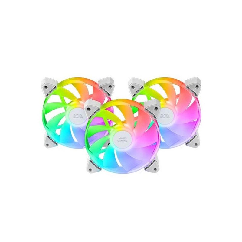 Ventilador Mars Gaming Mf - 3ar Argb 3x Ventilador Mars Gaming Mf - 3ar Argb 3x