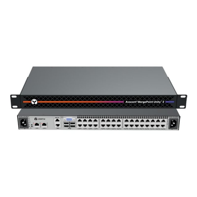 Vertiv Avocent MPU2-108DAC-400 interruptor KVM Montaje en rack Negro - Imagen 3