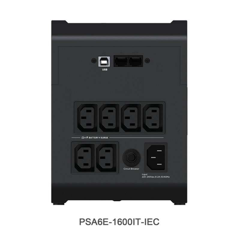 Vertiv PSA6E-1600IT-IEC sistema de alimentación ininterrumpida (UPS) Línea interactiva 1,6 kVA 925 W 6 salidas AC - Imagen 3