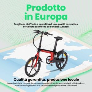 YOUIN E-BIKE 20" YOUIN OSLO CA