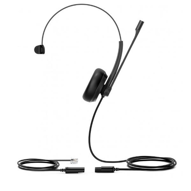 Yealink YHS34 Auriculares Alámbrico Diadema Oficina/Centro de llamadas Negro Yealink YHS34 Auriculares Alámbrico Diadema Oficina/Centro de llamadas Negro