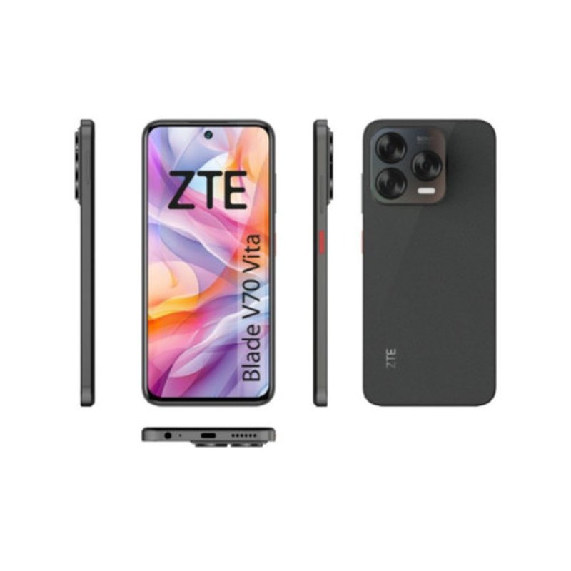 ZTE Blade V70 17 cm (6.7") SIM doble Android 14 USB Tipo C 8 GB 256 GB 5000 mAh Gris - Imagen 5
