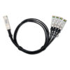 Zyxel DAC100F25-1M-ZZ0101F Cable de fibra óptica e InfiniBand QSFP28 4x QSFP28 DAC Negro Zyxel DAC100F25-1M-ZZ0101F Cable de fibra óptica e InfiniBand QSFP28 4x QSFP28 DAC Negro