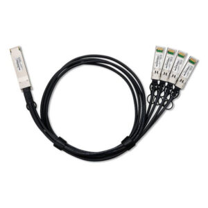 Zyxel DAC100F25-1M-ZZ0101F Cable de fibra óptica e InfiniBand QSFP28 4x QSFP28 DAC Negro