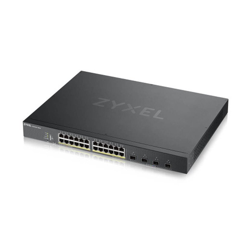 Zyxel XGS1930-28HP Gestionado L3 Gigabit Ethernet (10/100/1000) Energía sobre Ethernet (PoE) Negro - Imagen 3