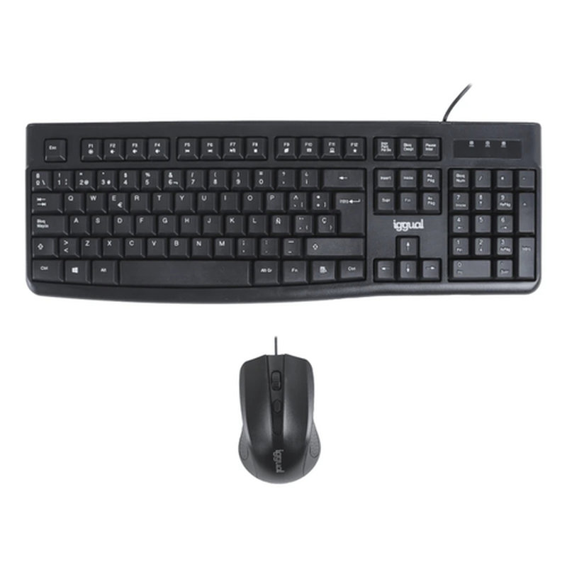 iggual CMK-business 2 teclado Ratón incluido Hogar / Oficina USB QWERTY Inglés Negro iggual CMK-business 2 teclado Ratón incluido Hogar / Oficina USB QWERTY Inglés Negro