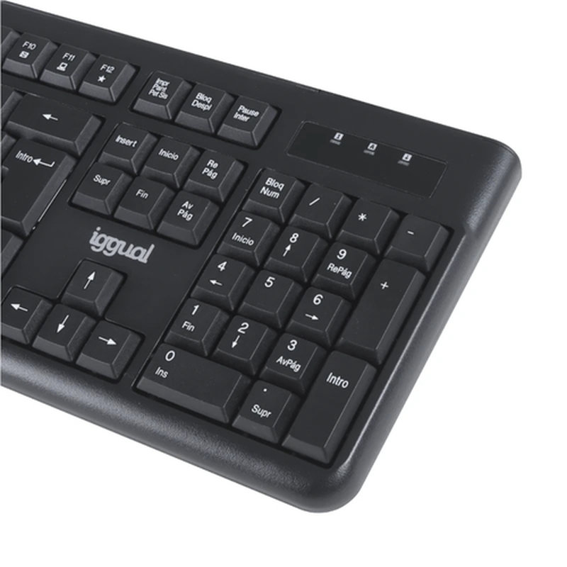 iggual CMK-business 2 teclado Ratón incluido Hogar / Oficina USB QWERTY Inglés Negro iggual CMK-business 2 teclado Ratón incluido Hogar / Oficina USB QWERTY Inglés Negro - Imagen 3