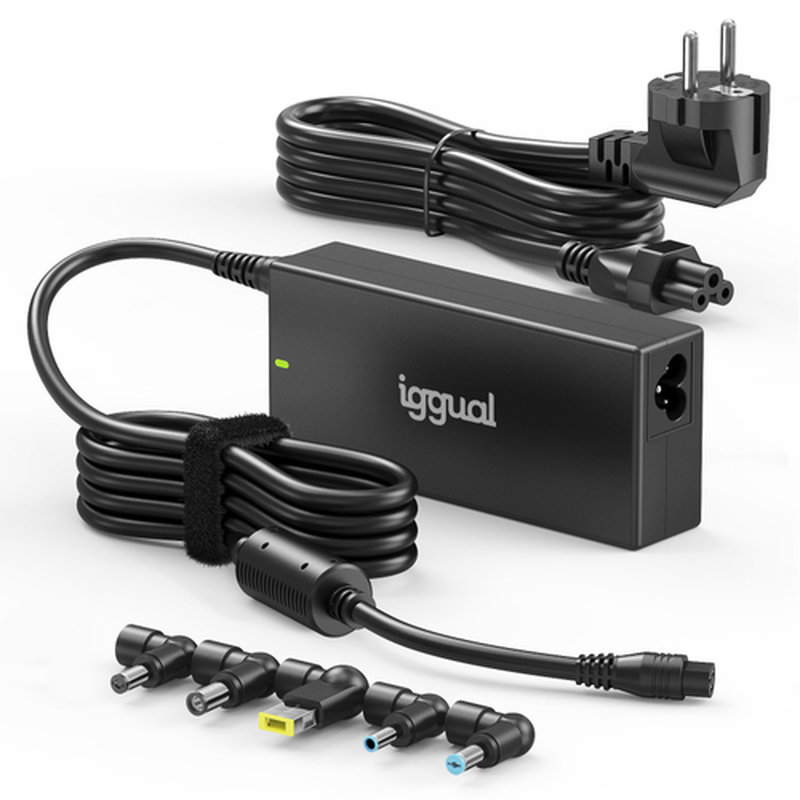 iggual CUA-5T-120W adaptador e inversor de corriente Interior Negro
