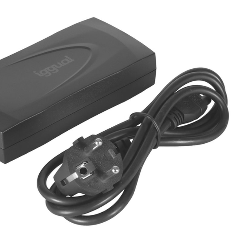 iggual CUA-6T-150W adaptador e inversor de corriente Interior Negro iggual CUA-6T-150W adaptador e inversor de corriente Interior Negro - Imagen 3