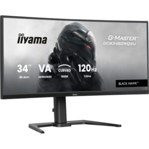 iiyama GCB3482WQSU-B1 pantalla para PC 86,4 cm (34") 1440 x 3440 Pixeles UltraWide Quad HD LED Negro