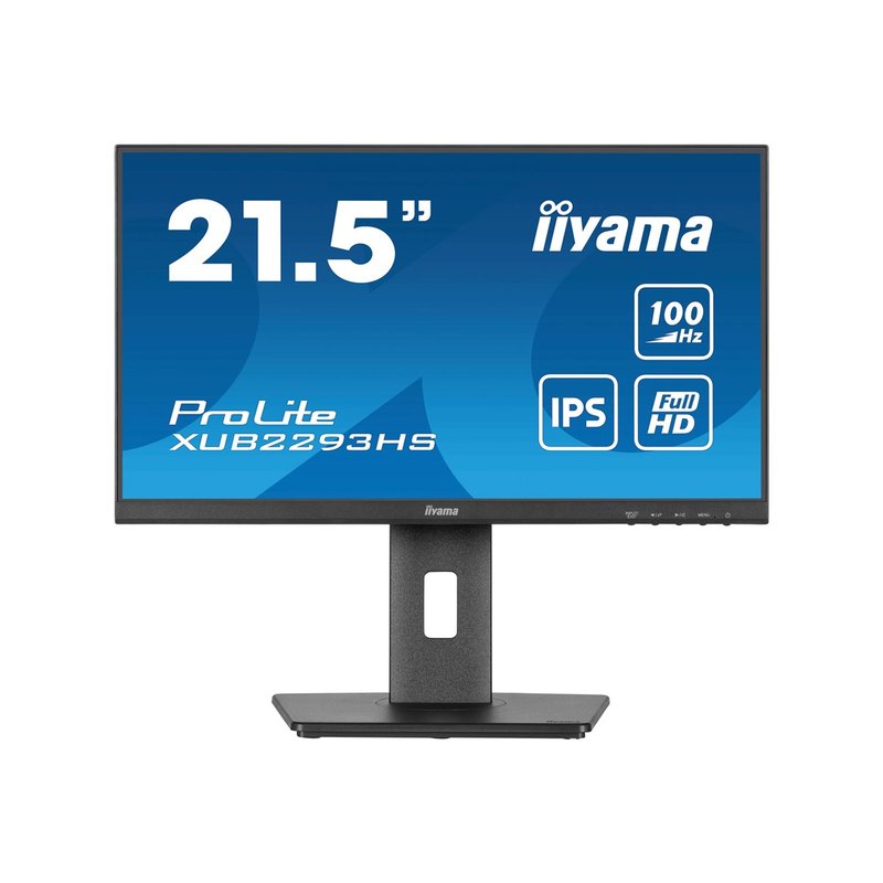 iiyama ProLite XUB2293HS-B6 pantalla para PC 54,6 cm (21.5") 1920 x 1080 Pixeles Full HD LED Negro