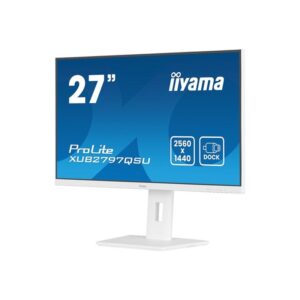 iiyama ProLite XUB2797QSU-W2 pantalla para PC 68,6 cm (27") 2560 x 1440 Pixeles Quad HD LED Blanco