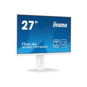 iiyama ProLite XUB2797QSU-W2 pantalla para PC 68,6 cm (27") 2560 x 1440 Pixeles Quad HD LED Blanco