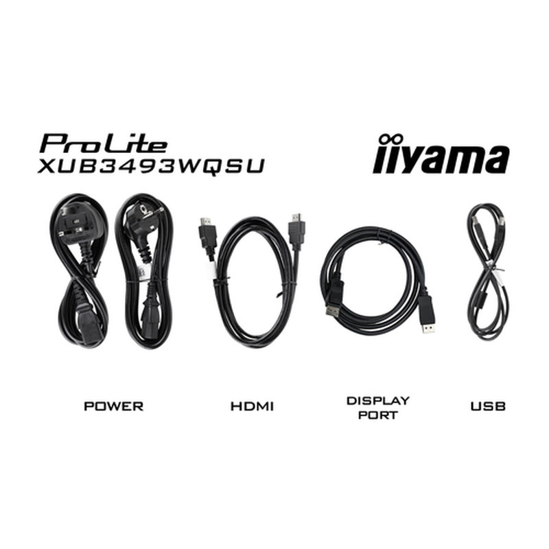 iiyama ProLite XUB3493WQSU-B6 pantalla para PC 86,4 cm (34") 3440 x 1440 Pixeles UltraWide Quad HD LED Negro - Imagen 13