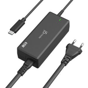 j5create Adaptador de Corriente USB-C® PD de 65W
