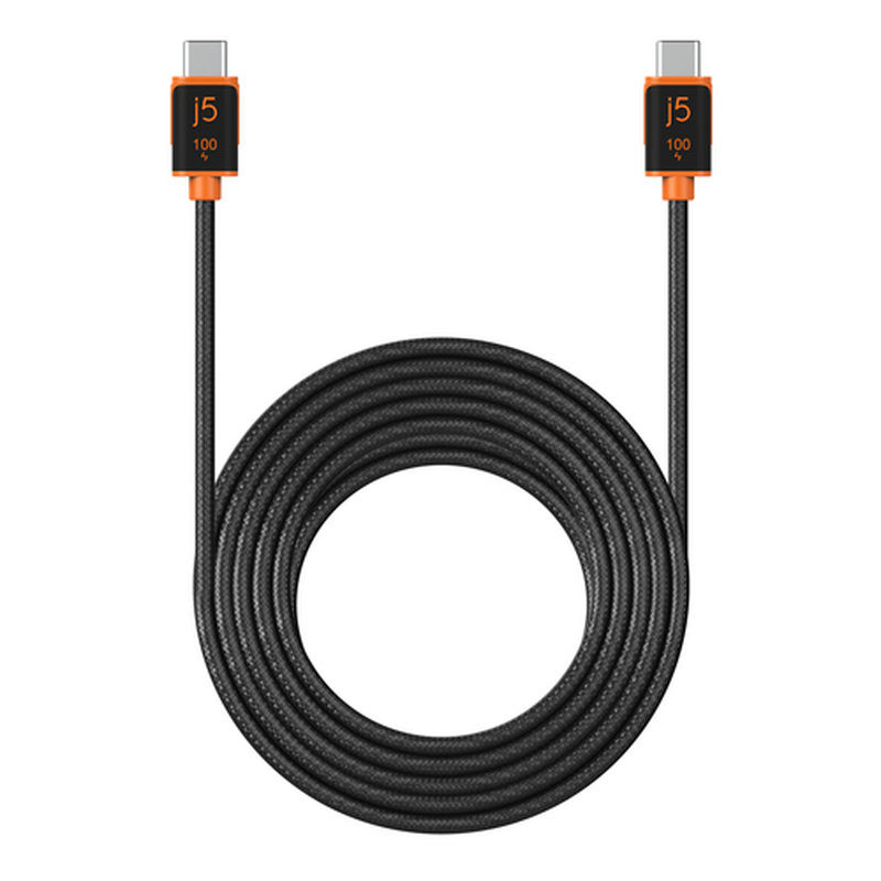 j5create Cable USB-C® 100W de Sincronización y Carga (JUCX25L30) j5create Cable USB-C® 100W de Sincronización y Carga (JUCX25L30) - Imagen 3