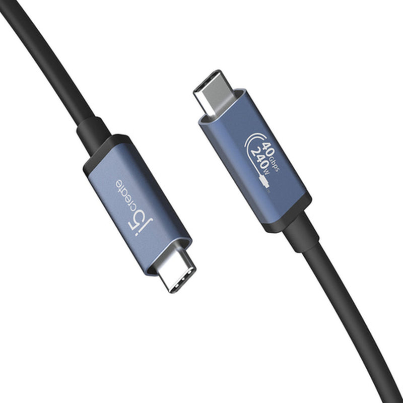j5create Cable USB Tipo-C® de 40 Gbps y 240 W