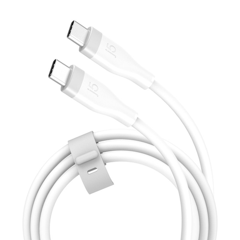 j5create Cable de carga rápida USB-C® 60W de silicona líquida