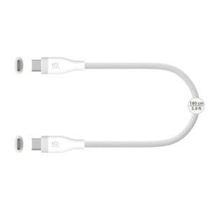 j5create Cable de carga rápida de doble trenzado ultrasuave USB-C® 60W