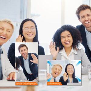 j5create Cámara Web 2K con IA y Enfoque Automático