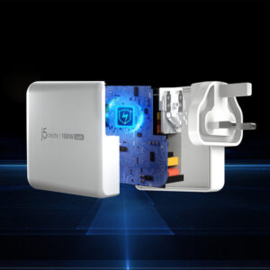 j5create Cargador GaN USB-C® de 5 puertos y 100 W j5create Cargador GaN USB-C® de 5 puertos y 100 W