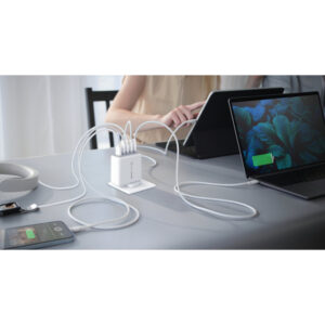 j5create Cargador GaN USB-C® de 5 puertos y 100 W j5create Cargador GaN USB-C® de 5 puertos y 100 W