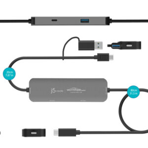 j5create Concentrador USB-C® CrossLink