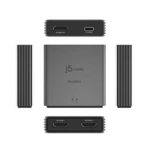 j5create Divisor HDMI™ 2.1 8K de 2 Vías j5create Divisor HDMI™ 2.1 8K de 2 Vías