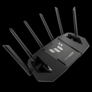 ASUS 90IG0A30-MO9C00 router inalámbrico 2.5 Gigabit Ethernet Tribanda (2.4 GHz / 5 GHz / 6 GHz) Negro