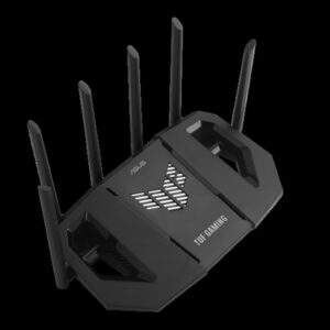 ASUS 90IG0A30-MO9C00 router inalámbrico 2.5 Gigabit Ethernet Tribanda (2.4 GHz / 5 GHz / 6 GHz) Negro