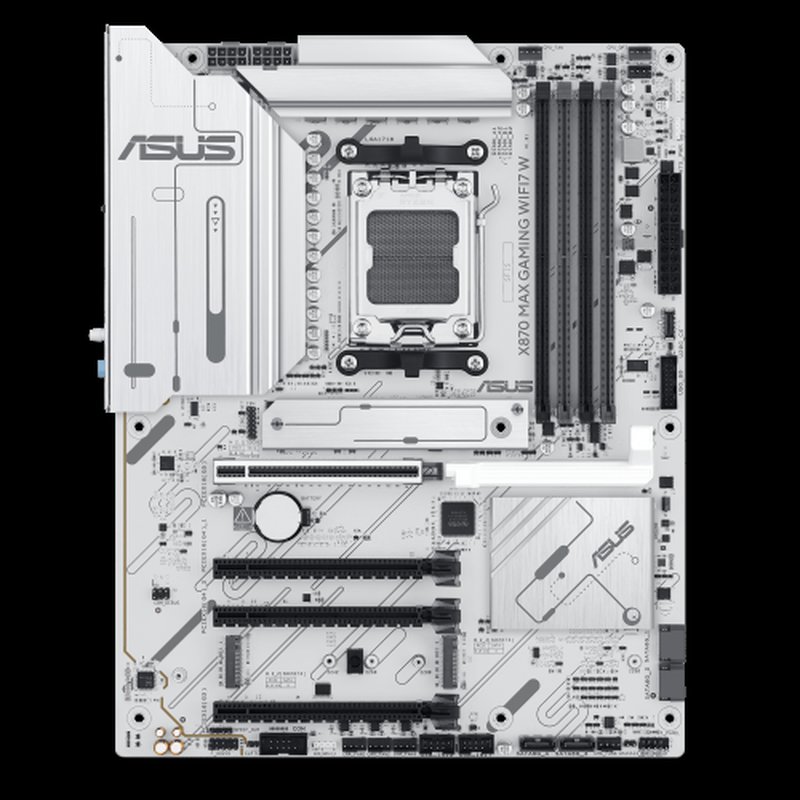ASUS X870 MAX GAMING WIFI7 W AMD X870 Zócalo AM5 ATX