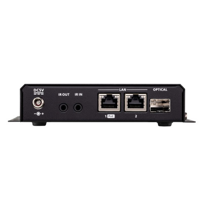 ATEN PREMIUM MODEL (CONSULTAR) TRUE 4K HDMI OVER IP RECEIVER WITH POE, USB PERIPHERAL SUPPORT AND IR / RS-232 / ETHERNET (WEBGUI) CONTROL AND DAISY-CHAINABLE (VE8962R-AT-G) - Imagen 2