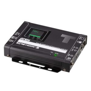 ATEN PREMIUM MODEL (CONSULTAR) TRUE 4K HDMI OVER IP TRANSMITTER WITH POE, USB PERIPHERAL SUPPORT AND IR / RS-232 / ETHERNET (WEBGUI) CONTROL AND DAISY-CHAINABLE (VE8962T-AT-G)
