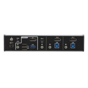 Alternative view of ATEN Switch KVMP™ híbrido USB-C DisplayPort de 3 puertos