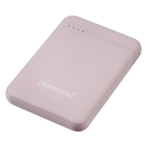 BATERIA EXTERNA UNIVERSAL INTENSO XS5000 5.000MAH USB + USB-C PINK