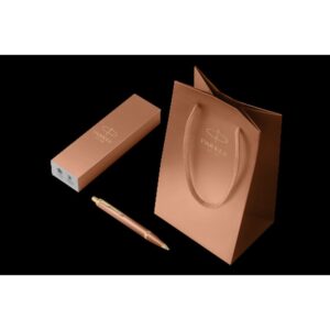 BOLIGRAFO ROLLER ACABADO NARANJA PUNTA MEDIA + ESTUCHE REGALO PARKER 2203902